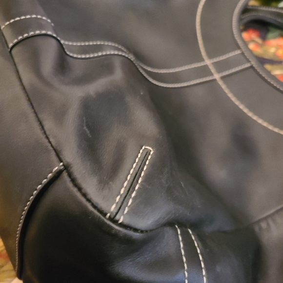 🌈 Coach black Legacy lined satchel 10743 🌈 - Picture 7 of 16